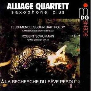 Piano Quintet (Arr. for Piano and Saxophones) in E-Flat Major, Op. 44: IV. Allegro, Ma Non Troppo (降E大调钢琴五重奏，作品44 - 第四乐章 快板，不太快的) (Symphony of a Thousand Part 2. Final Scene from Goethe's Faust, Part 2. Poco adagio)