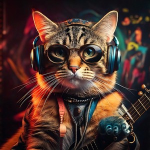 Cat Groove Vibes: Hip Hop Beats for Playful Felines