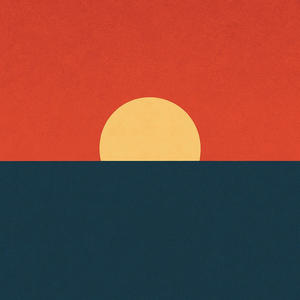 Red and Blue Horizon