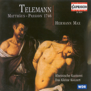 TELEMANN, G.P.: St. Matthew Passion, TWV 5:31, "Matthew Lasst uns mit Ernst betrachten" (Max)