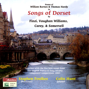 Vocal Recital: Foulkes, Stephen - HOLST, G. / CAREY, C. / FINZI, G. / SOMERVELL, A. / VAUGHAN WILLIAMS, R. (Songs of Dorset)