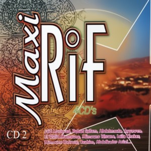 North African music, Maxi Rif (maxi 4 cd's) boxset 1 of 3 Vol 2 of 4