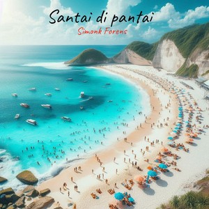 Santai di pantai