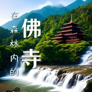 在森林内的佛寺 - 适合冥想的佛教音乐，深度放松的大自然声音和白噪音