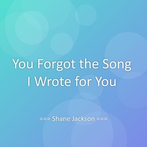 You Forgot the Song I Wrote for You
