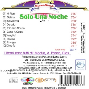 Solo Una Noche Vol. 1