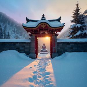 Temple Gate: Buddhist Sound Therapy with Tibetan Bells for Anxiety and Stress Management, Release Mental Clutter