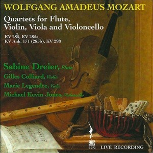 MOZART, W.A.: Flute Quartets Nos. 1-4 (Dreier)