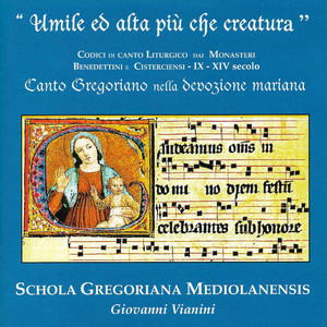 Umile ed alta più che creatura (Gregorian chant in Marian devotion)