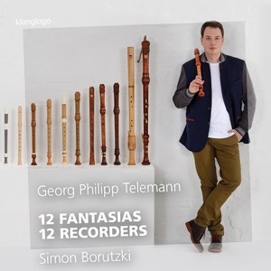 Georg Philipp Telemann: 12 Fantasias (12 Recorders)