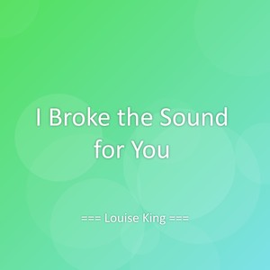 I Broke the Sound for You