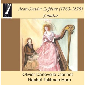 Jean-Xavier Lefèvre: Sonatas for Harp and Clarinet