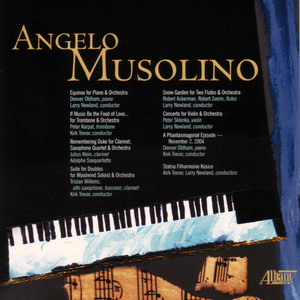 Angelo Musolino - Orchestral Works