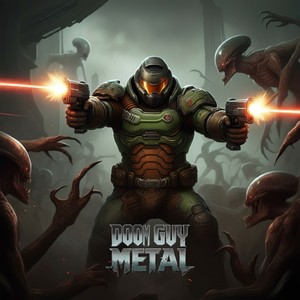 Doom Guy Metal