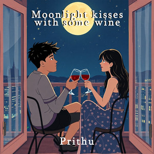 Moonlight kisses with some wine (Explicit)