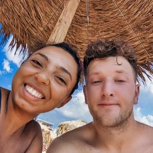 Chilling in Santorini