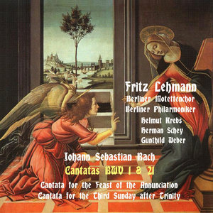 Bach: Cantatas BWV 1 & 21, [1952], Vol. 1