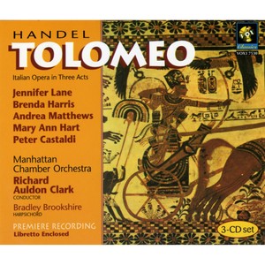 Handel: Tolomeo, Hwv 25