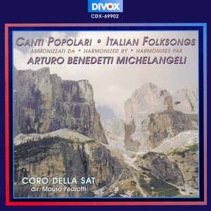 TRADITIONAL: Italian Folksongs (Coro Della Sat, Pedrotti)