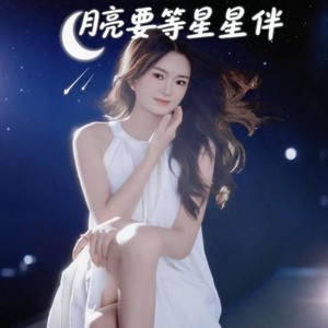 月亮要等星星伴