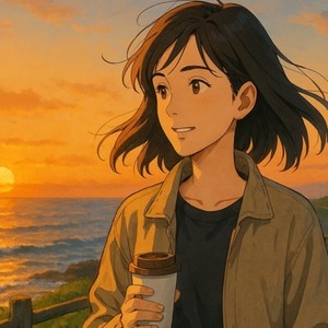 空と海の狭間 - 夕風と灯の径 - Lo-Fi Yukari封面