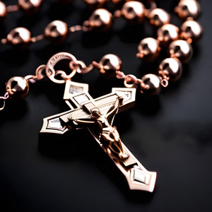 Rose Gold Rosary (Explicit)