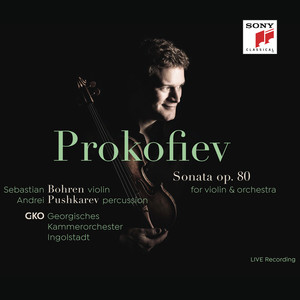 Violin Sonata No. 1 in F Minor, Op  80 - II. Allegro brusco (Arr. for Violin, Percussion and String Orchestra) [LIve] (Arr. for Violin, Percussion and String Orchestra|LIve)