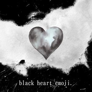 black heart emoji