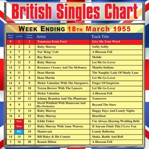 British Singles Chart - Week Ending 18 March 1955