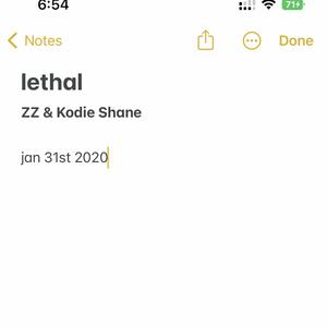 lethal (feat. Kodie Shane) (Explicit)