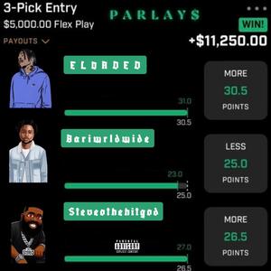 Parlays (feat. Bariwrldwide & Steveo The Hit God) [Explicit]