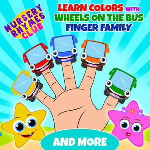 Learn Colors With Wheels on the Bus Finger Family and More