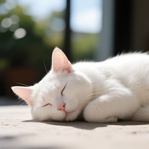 Tranquil Melodies Cat Sleep