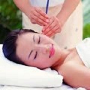 茜茜吖 - [3D戴耳机]   舒服的头部spa