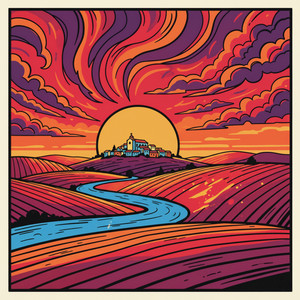 Dusk over the Highlands