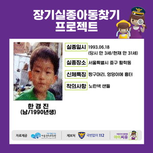 눈물이 된 날 (세 번째 ′실종아동 찾기 캠페인′) (Loved (Campaign of Find Missing Children)) (Inst.)