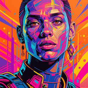 You painted me in colors