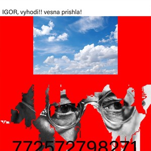 Igor, Vyhodi!! Vesna Prishla!