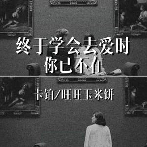 终于学会去爱时 你已不在