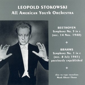 Beethoven: Symphony No. 5 / Brahms: Symphony No. 1 (Stokowski) [1940, 1941]