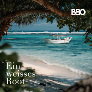 Ein weisses Boot