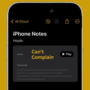 Haydo - Can't Complain (Explicit)