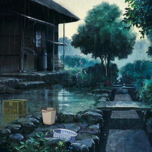 The Lonely Tree + rain