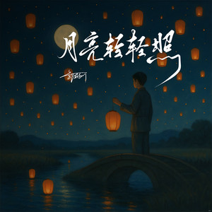 月亮轻轻照