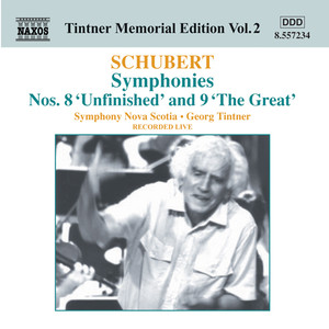 Schubert: Symphonies Nos. 8 and 9 (Tintner Edition 2)