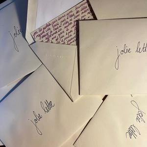 Jolie Lettre