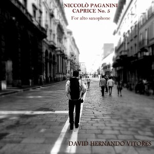 Paganini: Caprice No. 5 for Alto Saxophone