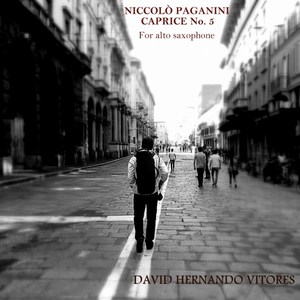 Paganini - Caprice No. 5 for Alto Saxophone