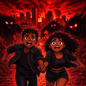 Running away (feat. Chåøs) (Explicit)