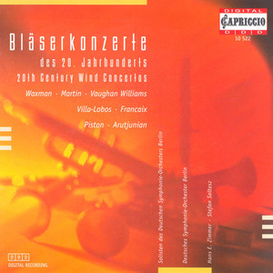 Vaughan Williams, R.: Bass Tuba Concerto in F Minor / Francaix, J.: Quadruple Concerto / Waxman, F.: Athaneal (20th Century Wind Concertos)